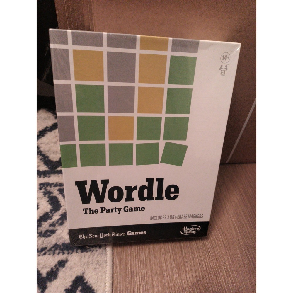 Wordle The Party Game Hasbro Board Game